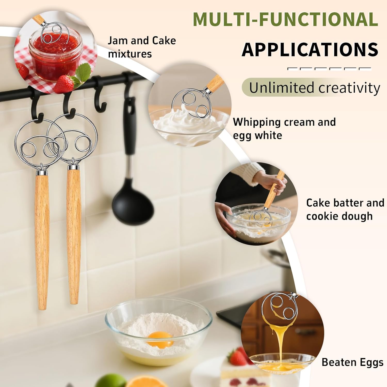 Danish Dough Whisk Stainless S – Danish Pancake Pan Bewertung und Preis