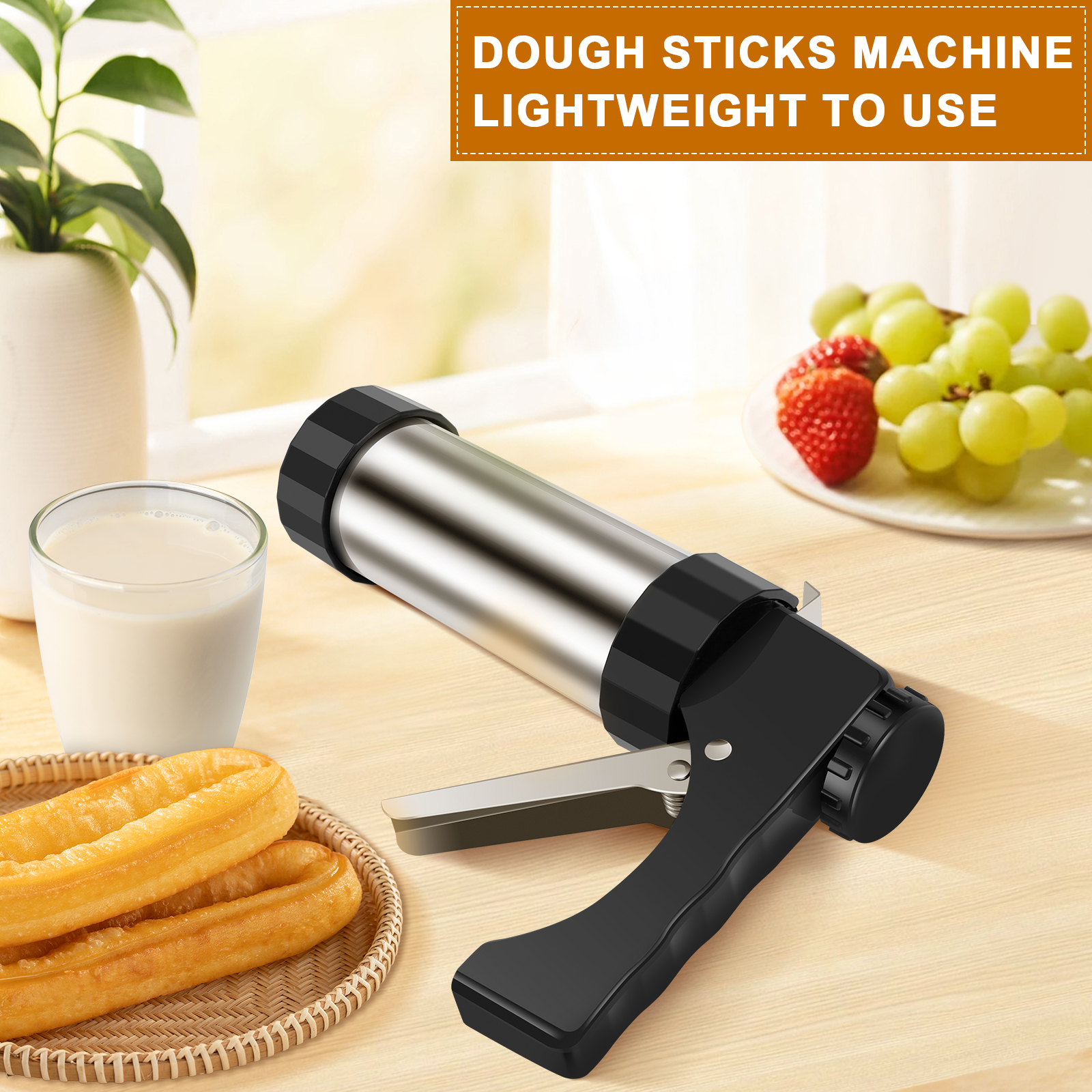 Cookie Press Gun Kit Stainless – Churros Maker Gun Bewertung und Preis