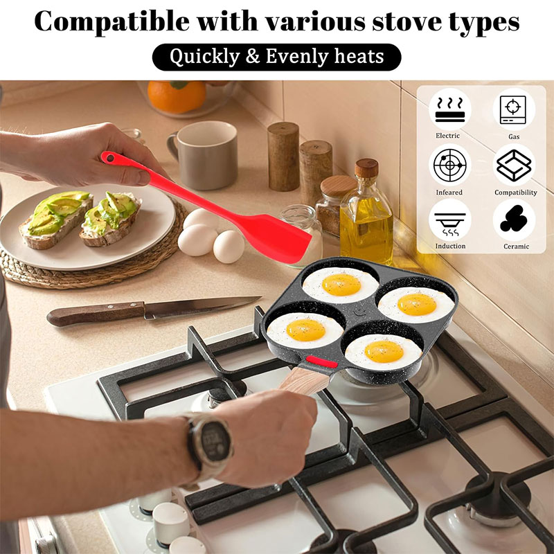 Deepened Egg Frying Pan with L – Mini Pancake Griddle Bewertung und Preis
