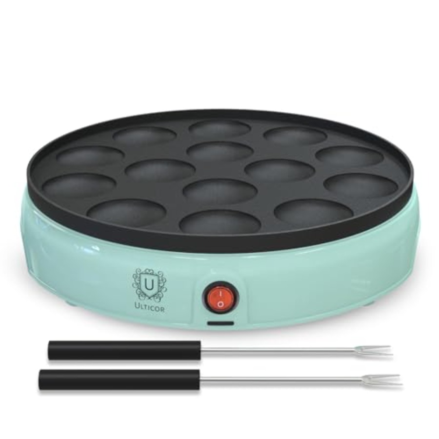 Mini Pancake Maker 14-Hole Ele – Mini Pancake Griddle Bewertung und Preis