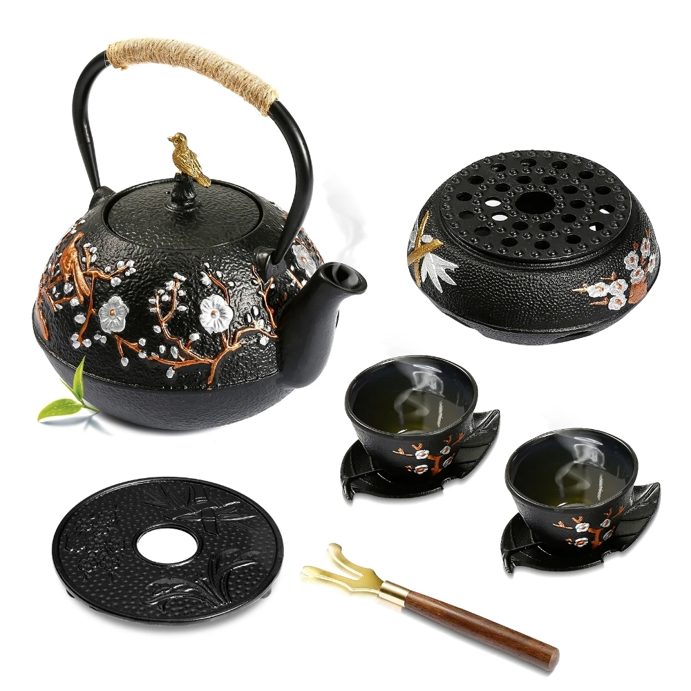 Cast Iron Teapot Set with Alco – Cast Iron Corn Bewertung und Preis