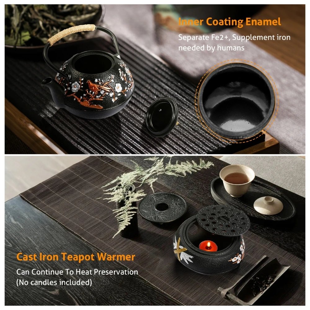 Cast Iron Teapot Set with Alco – Cast Iron Corn Bewertung und Preis
