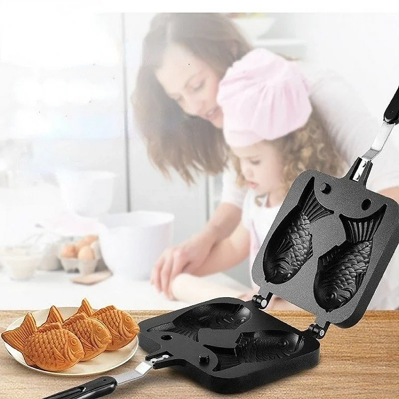 Kitchen Japanese Taiyaki Doubl – Egg Waffle Pan Bewertung und Preis