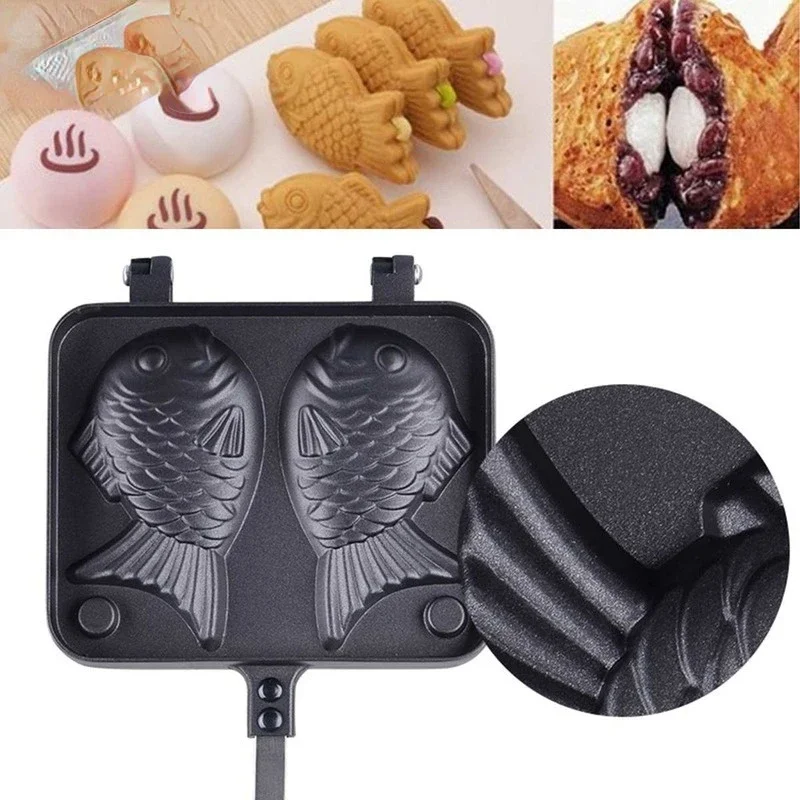 Kitchen Japanese Taiyaki Doubl – Egg Waffle Pan Bewertung und Preis
