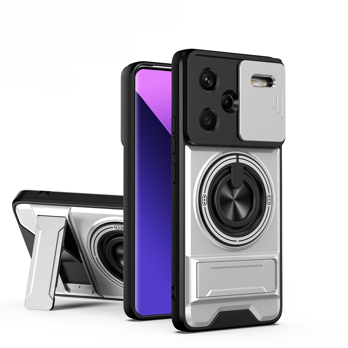Lens Slide Camera Phone Case f – Taco Stand Holder Bewertung und Preis
