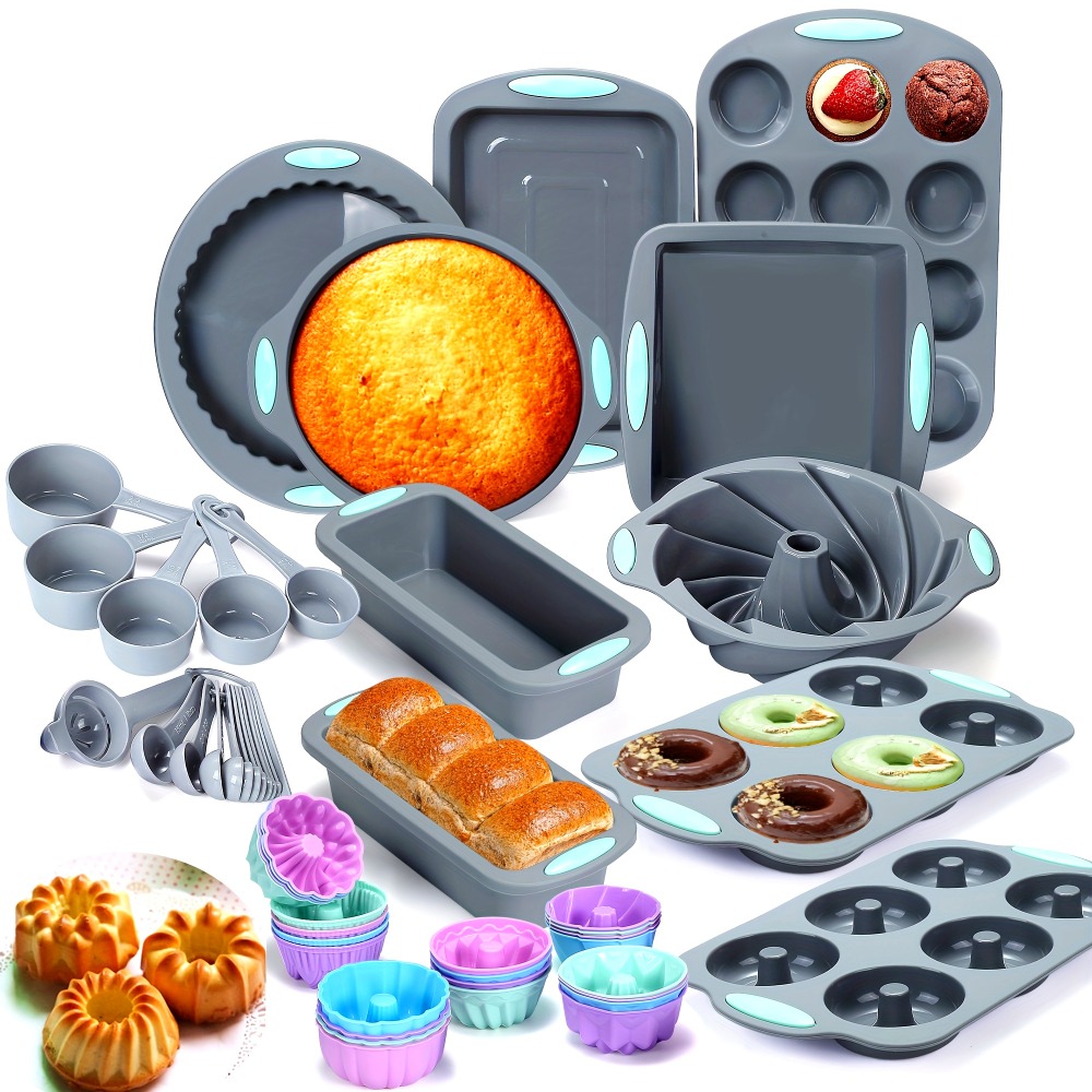 51 Pieces Silicone Baking Pan  – Donut Mold Silicone Bewertung und Preis