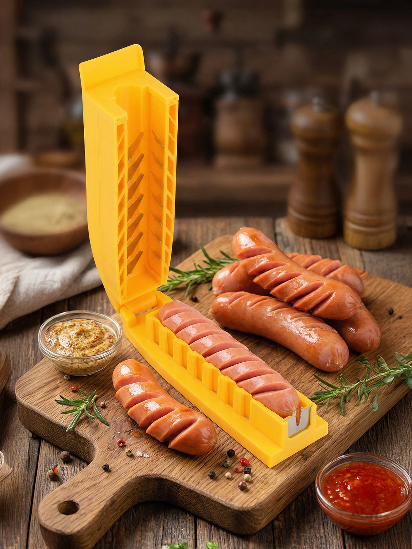 Manual Sausage Slicing Tool Re – Hot Dog Press Bewertung und Preis