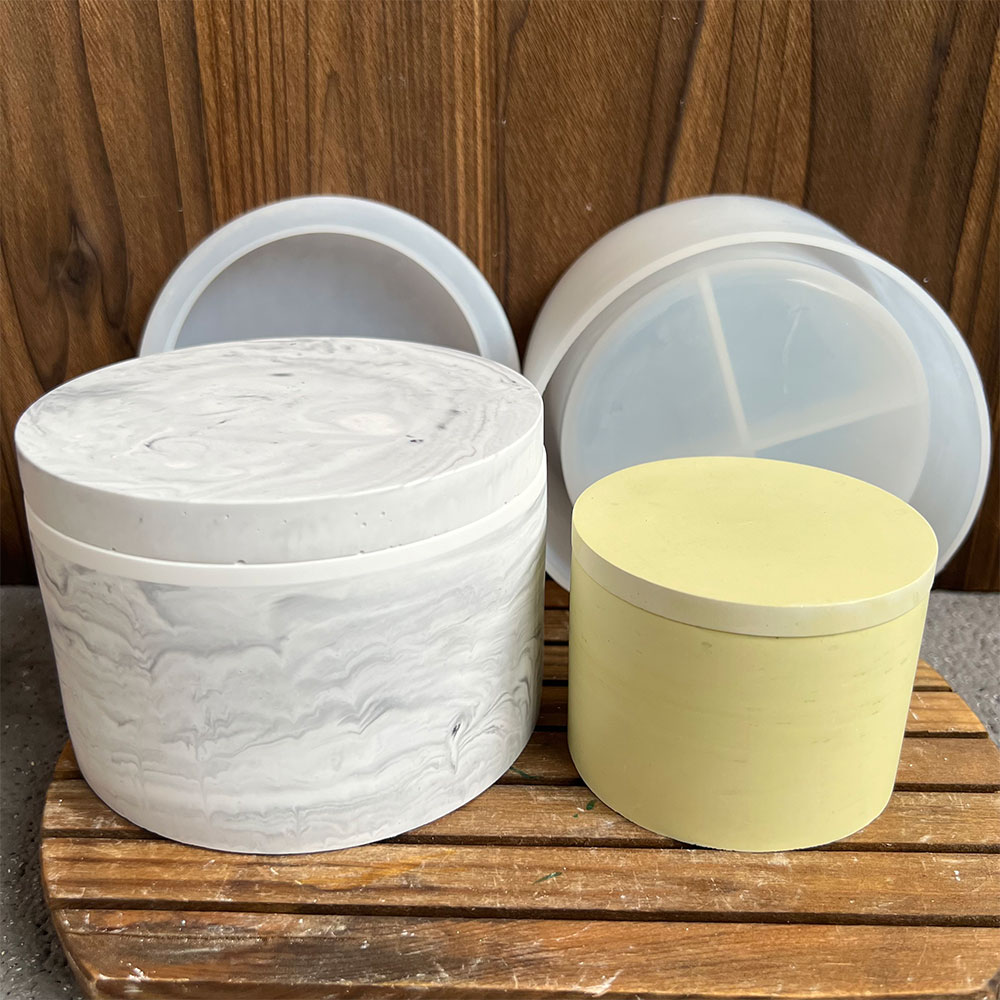 Round Cement Candle Canister S – Potsticker Mold Bewertung und Preis