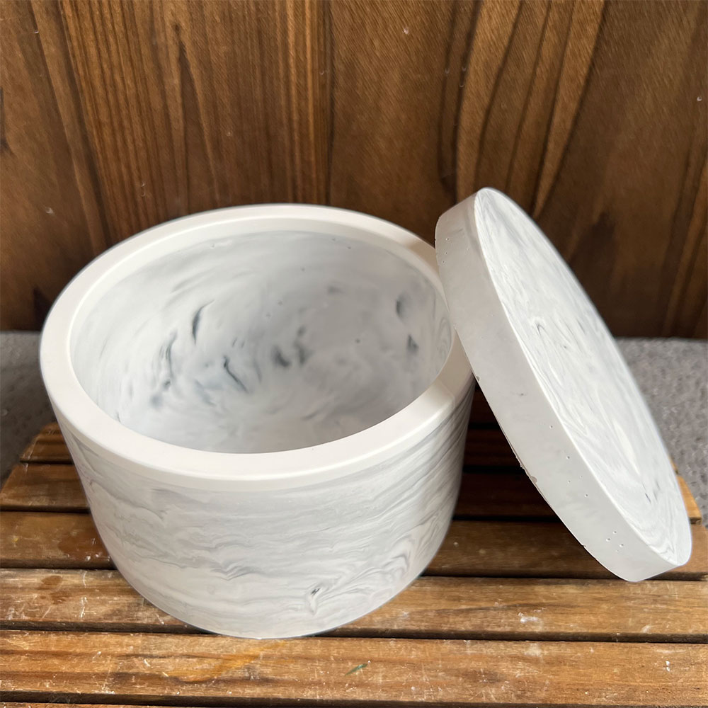 Round Cement Candle Canister S – Potsticker Mold Bewertung und Preis