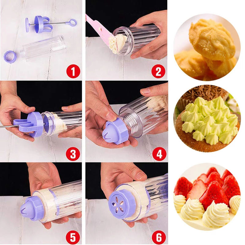 BOZZH DIY Manual Cookie Press  – Churros Maker Gun Bewertung und Preis