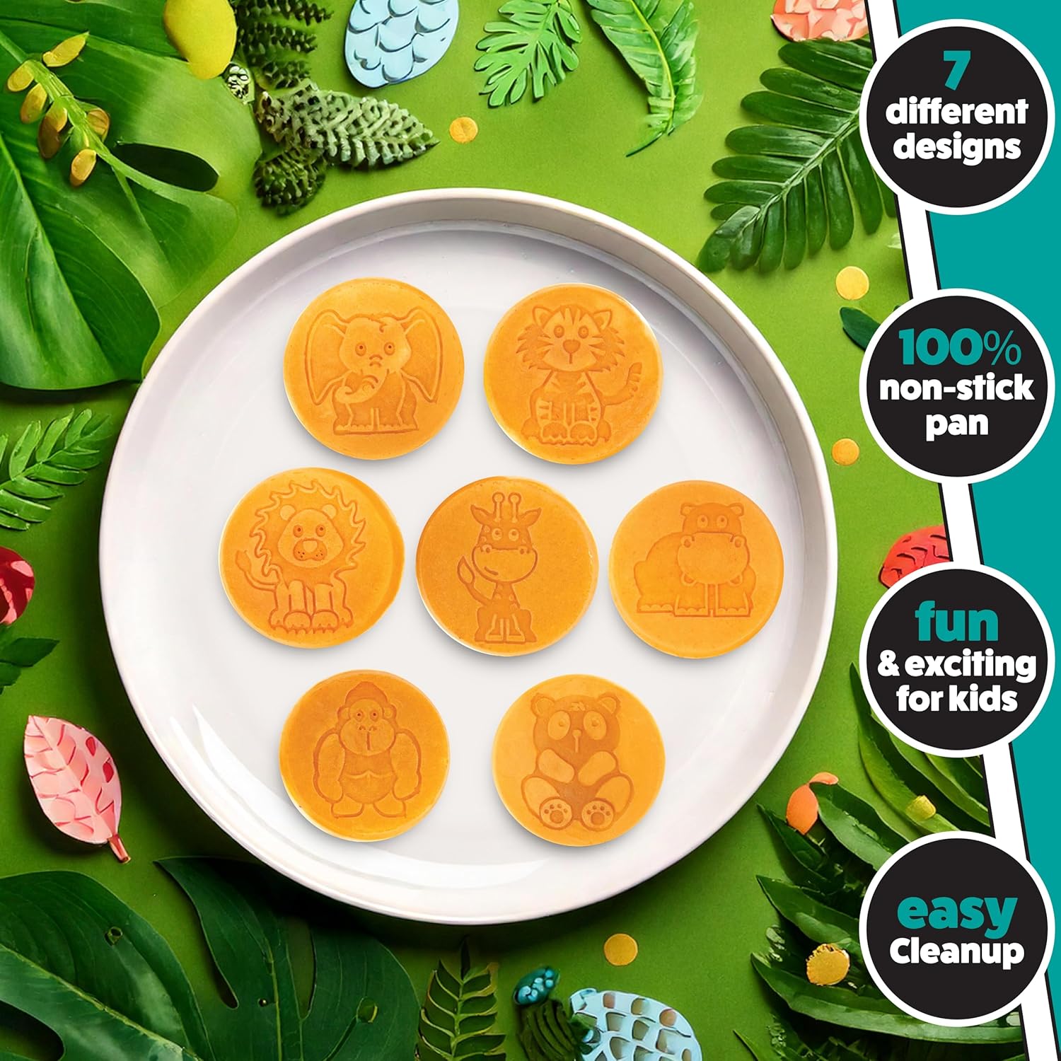 Animal Mini Pancake Pan - Make – Mini Pancake Griddle Bewertung und Preis