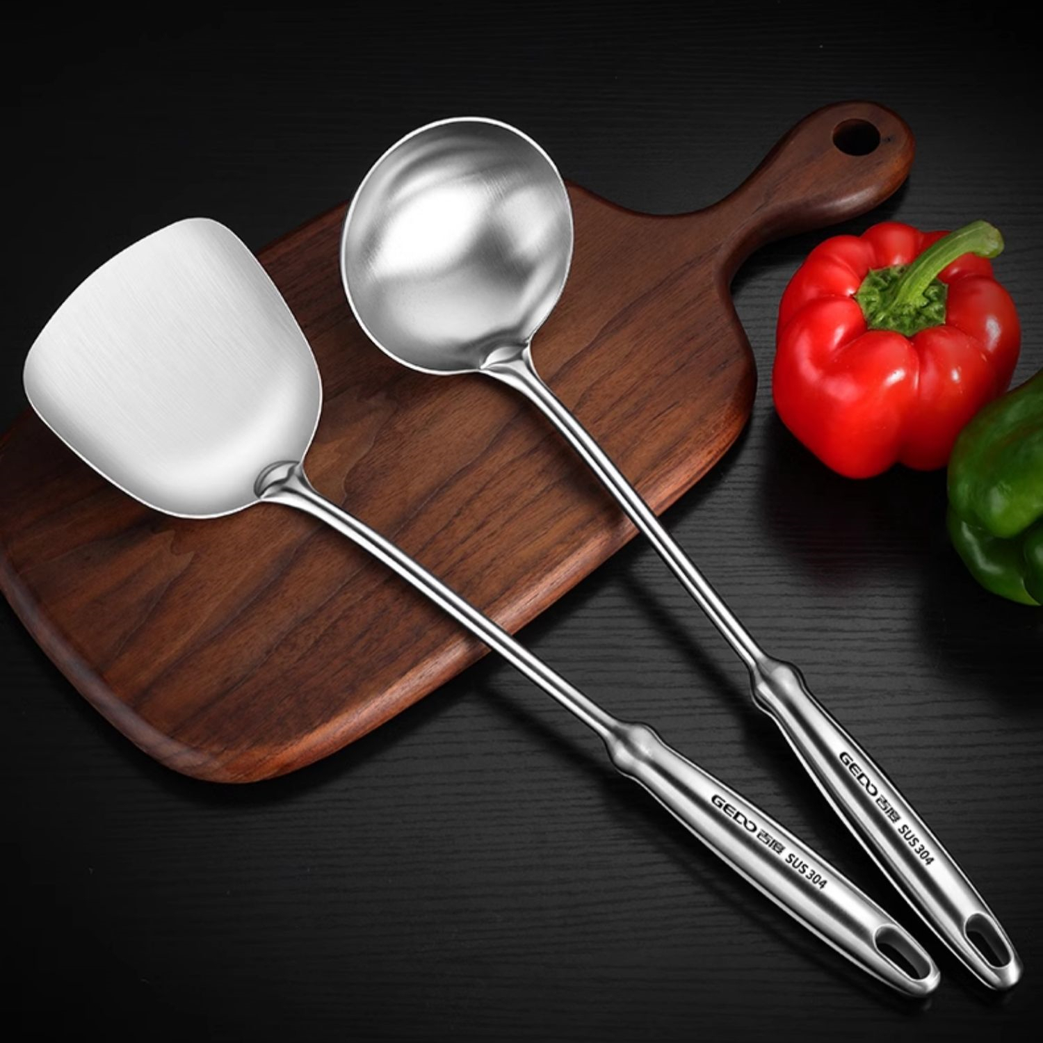 LFGB Certificated 304 Stainles – Okonomiyaki Spatula Bewertung und Preis