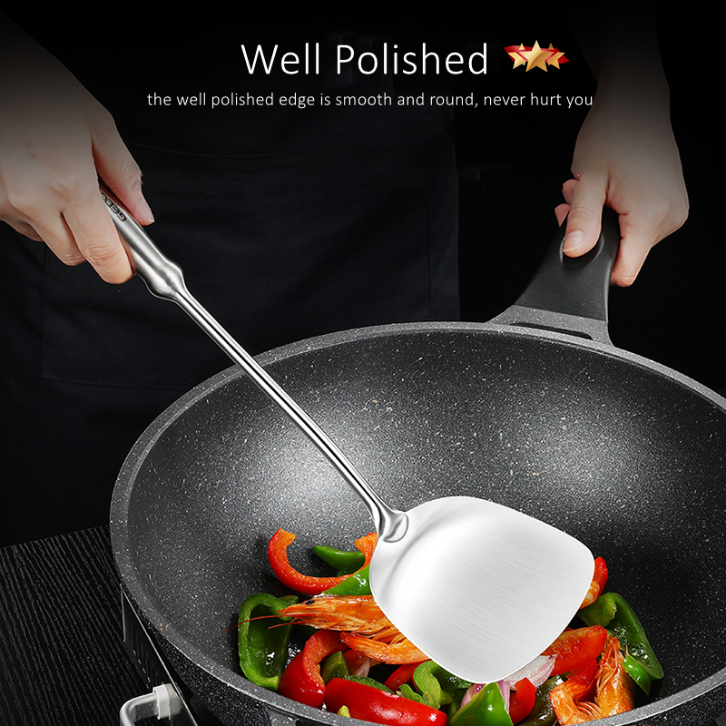 LFGB Certificated 304 Stainles – Okonomiyaki Spatula Bewertung und Preis