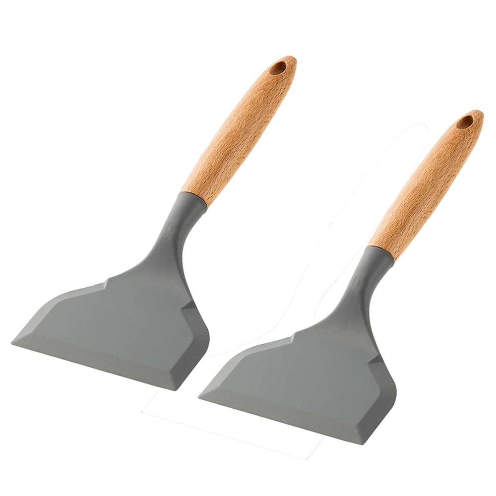 2Pcs Silicone Spatula Wide Mou – Okonomiyaki Spatula Bewertung und Preis