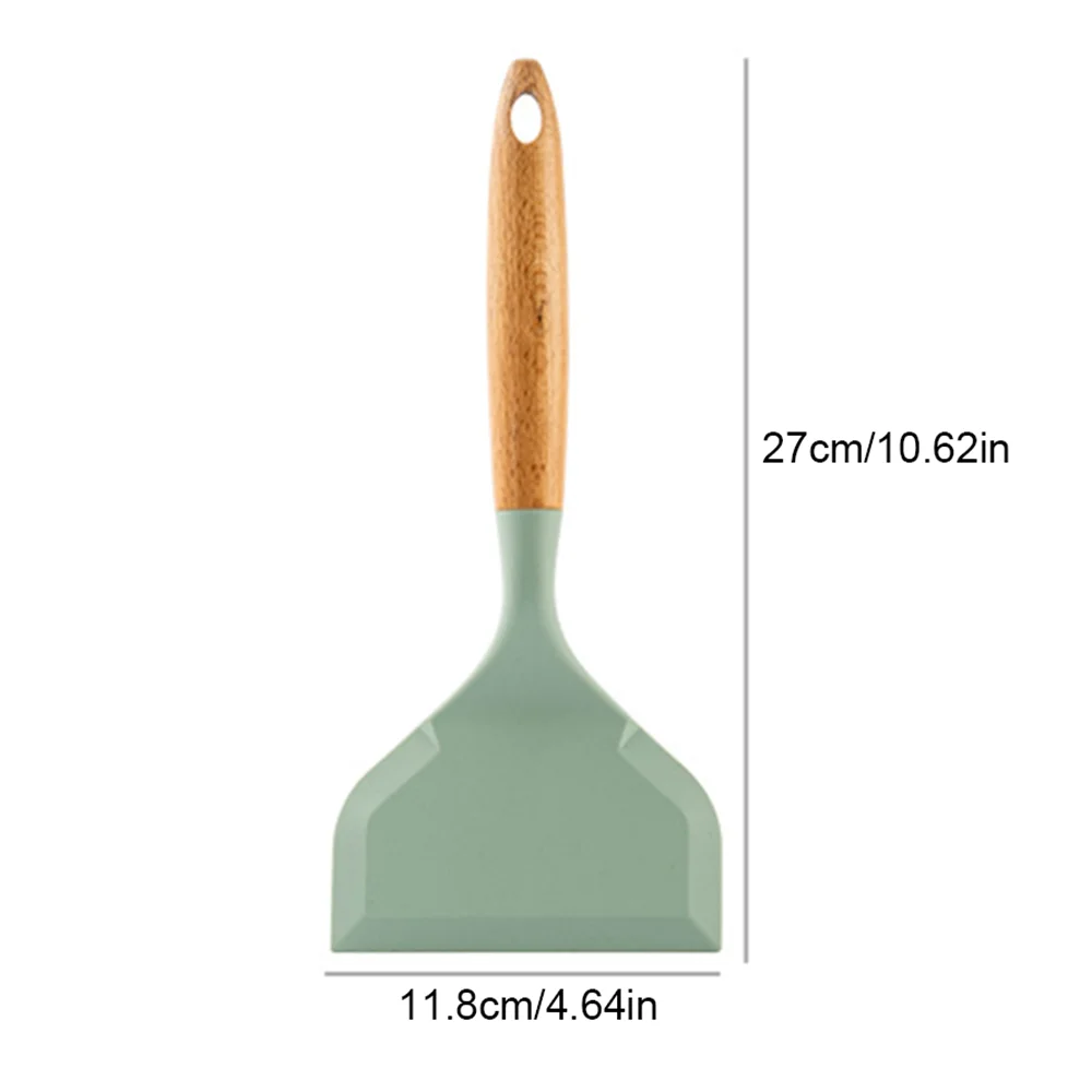 2Pcs Silicone Spatula Wide Mou – Okonomiyaki Spatula Bewertung und Preis