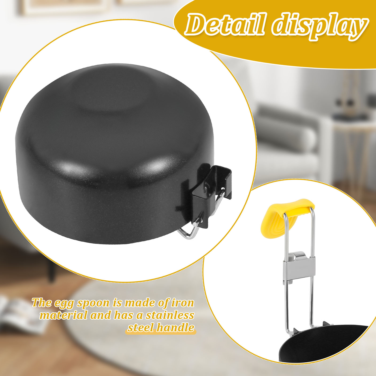 4 Pack Stainless Steel Egg Poa – Mini Pancake Griddle Bewertung und Preis